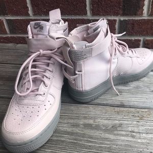 Nike Air Urban Utility High Top Sneakers Pink 8